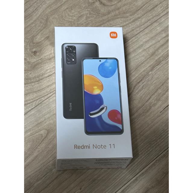 爆買い!】 ANDROID グラファイトグレー 11 Note Redmi Xiaomi 【新品