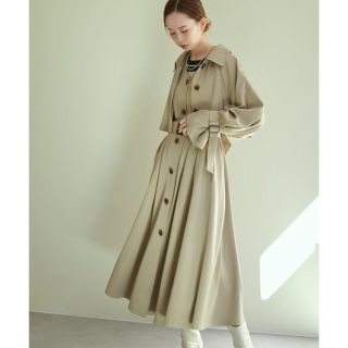 ナチュラルクチュール(natural couture)の美品　マルチWAYステンカラーコート(トレンチコート)