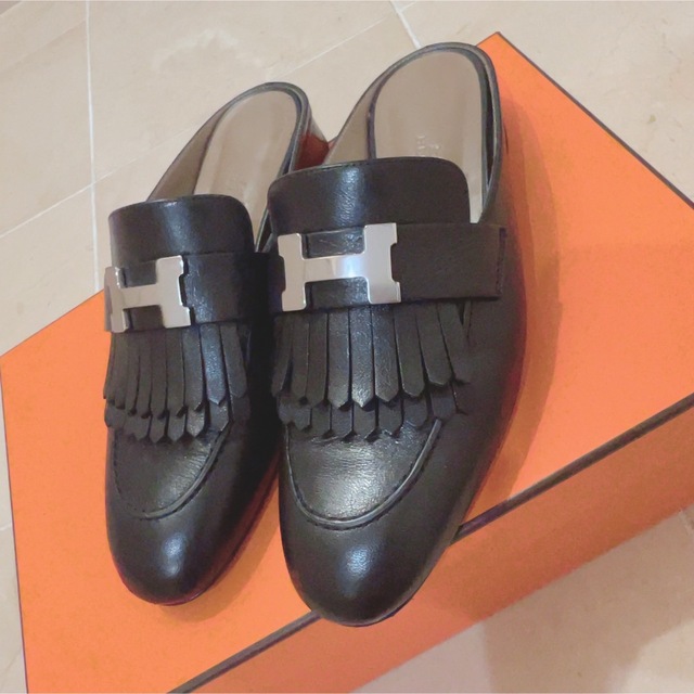 2022年秋冬新作 Hermes - HERMES エルメス リヴォリ ミュール ミュール