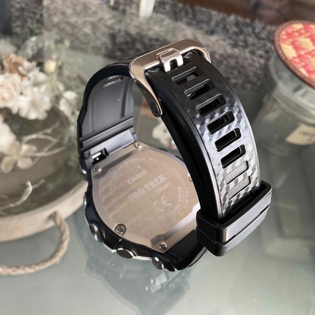 海外輸入】 限定 極美品 CASIO PROTREK SMARTスマートWSD-F30-WE econet.bi