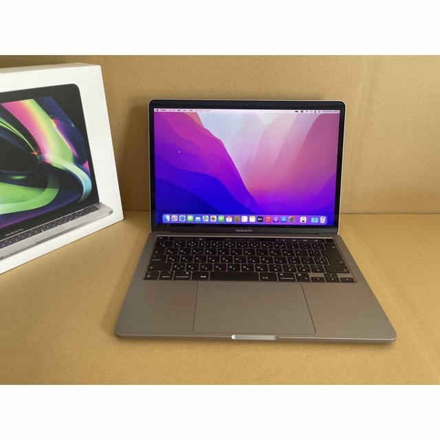 美品　Macbook Pro M1 13インチ　16GB／512GB512GBディスプレイ