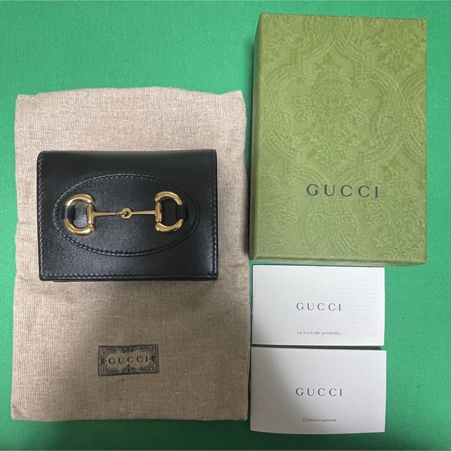 Gucci(グッチ)のGUCCI ホースビット二つ折り財布　1955 メンズのファッション小物(折り財布)の商品写真