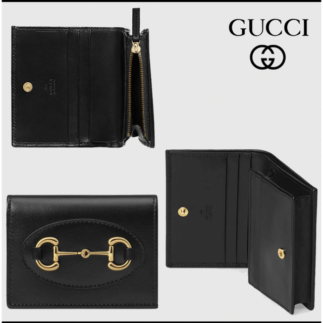 Gucci(グッチ)のGUCCI ホースビット二つ折り財布　1955 メンズのファッション小物(折り財布)の商品写真