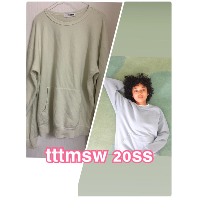 ttt msw wool cashmere sweat スウェット