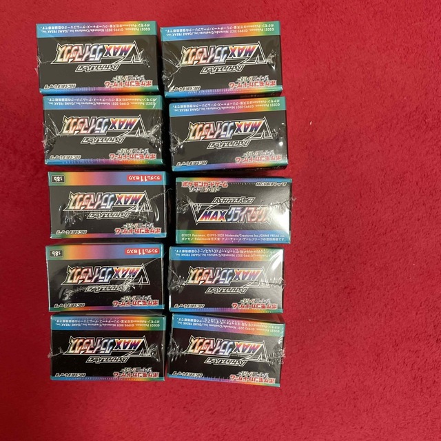 ※新品未開封※シュリンク付き※vmaxクライマックス10box