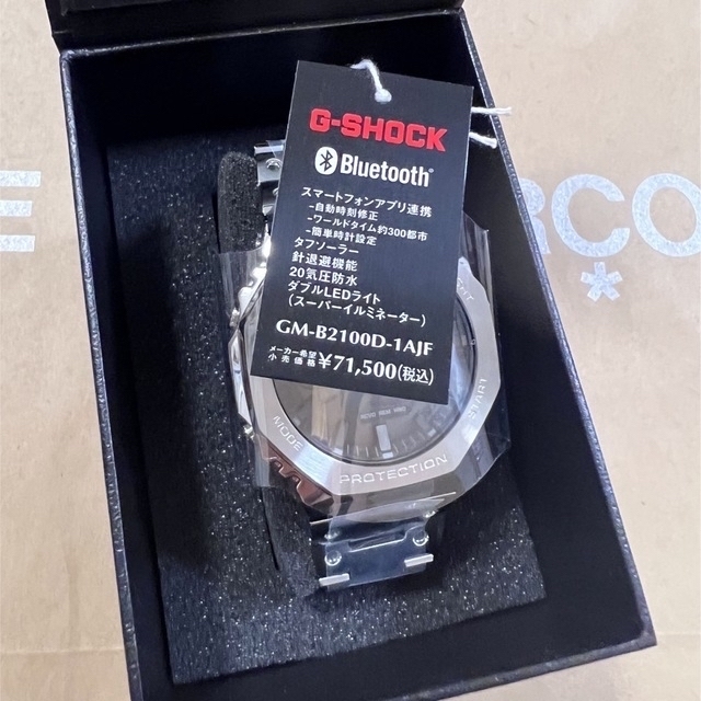 新品・未使用 国内正規品 G-SHOCK GM-B2100D-1AJF