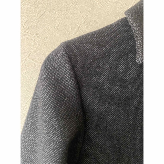 AURALEE(オーラリー)のオーラリー AURALEE ウール シルク  ステンカラーコート サイズ0 レディースのジャケット/アウター(ロングコート)の商品写真