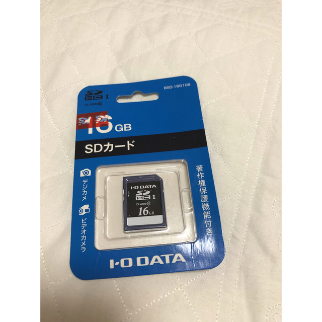 IODATA(アイオーデータ)のSDカード 16GB アイ･オー･データ機器 スマホ/家電/カメラのPC/タブレット(PC周辺機器)の商品写真