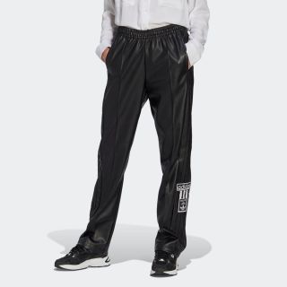 adidas - 極美品 アディダス フェイクレザー アディブレイクパンツ