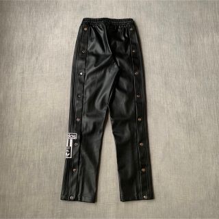 adidas - 極美品 アディダス フェイクレザー アディブレイクパンツ