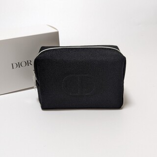 クリスチャンディオール(Christian Dior)のディオール ポーチ ノベルティ スクエア Dior ブラック(ポーチ)