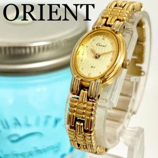 豪華 美品稼働中❗️ORIENT QUARTZ RING WATCH/オリエント指時計