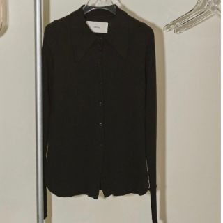 トゥデイフル(TODAYFUL)のtodayful highgauge knit shirt (ニット/セーター)