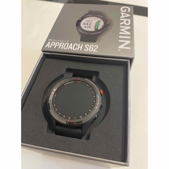 値下げ！GARMIN Approach S62 （ブラック）美品+付属品