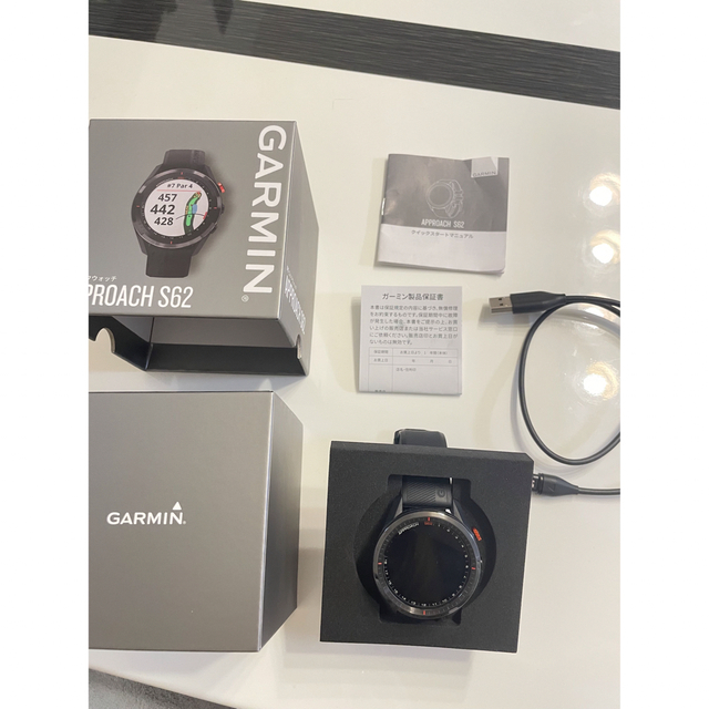 GARMIN(ガーミン)の【美品】GARMIN/APPROACH S62 チケットのスポーツ(ゴルフ)の商品写真