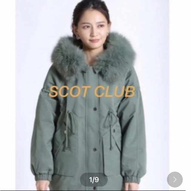 入手困難42000新品タグ付　SCOTCLUB フォックスオーバーブルゾンレディース