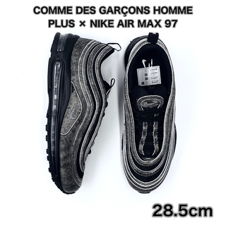 コムデギャルソンオムプリュス(COMME des GARCONS HOMME PLUS)の28.5cm NIKE ナイキ コムデギャルソン エアマックス 97 ブラック(スニーカー)