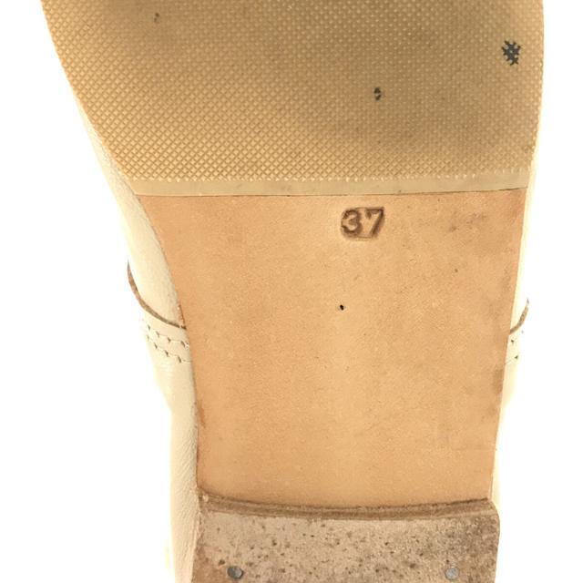 【美品】  E.PORSELLI / ポルセリ | レザー フラット バレエ シューズ 保存袋有 | ‐ | ベージュ | レディース レディースの靴/シューズ(バレエシューズ)の商品写真