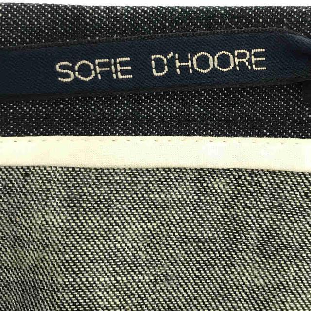 【新品】 SOFIE D'HOORE / ソフィードール | タックフレア SAVOIA スカート | 36 | coal | レディース