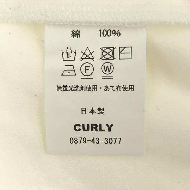 【新品】  CURLY / カーリー | PPM QS POCKET TEE ペルー ピマ コットン 七分袖 Tシャツ カットソー | 2 | WHITE | メンズ メンズのトップス(Tシャツ/カットソー(七分/長袖))の商品写真