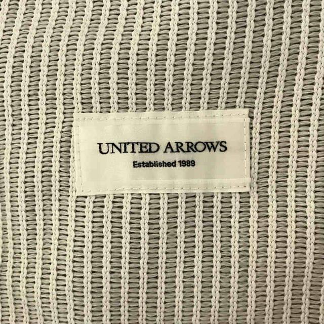 UNITED ARROWS(ユナイテッドアローズ)のUNITED ARROWS / ユナイテッドアローズ | ポリエステル コットン ニット テーラード ジャケット | L | グレー | レディース メンズのジャケット/アウター(その他)の商品写真