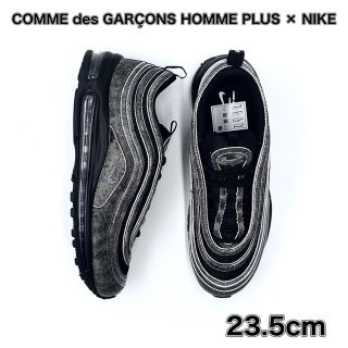 コムデギャルソンオムプリュス(COMME des GARCONS HOMME PLUS)の23.5cm コムデギャルソン ナイキ エアマックス 97 ブラック 新品未使用(スニーカー)