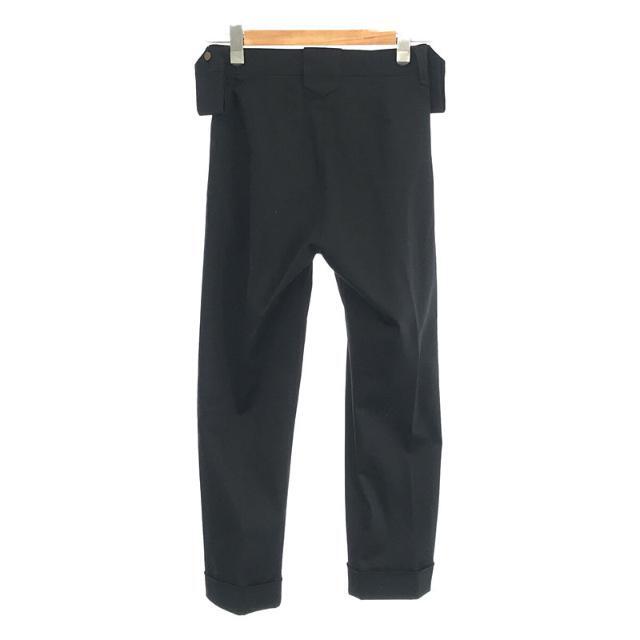 【美品】  madder madder / マダマダ | TICKET PANTS コットン ストレッチ タック チケット パンツ | 0 | ブラック | レディース レディースのパンツ(その他)の商品写真