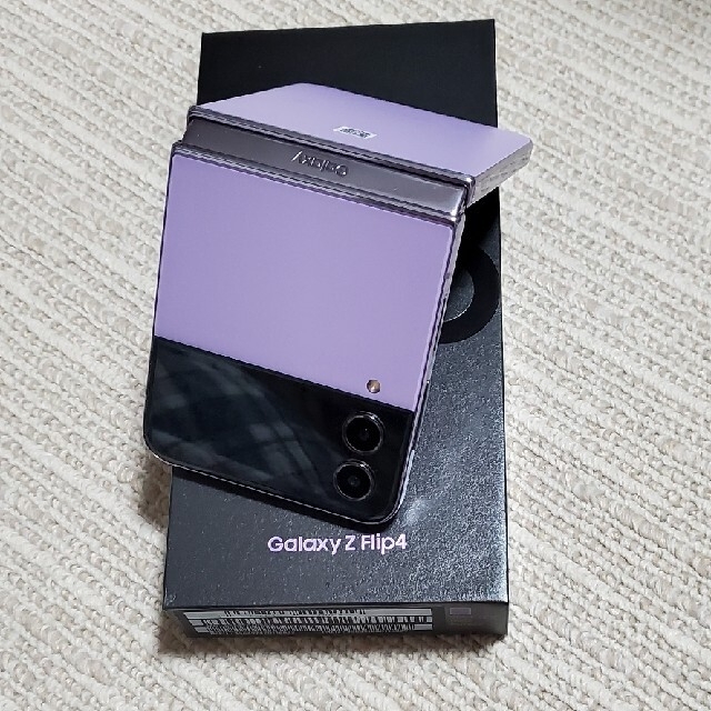 Galaxy Z Flip4 ボラパープル SM-F721C モバイル