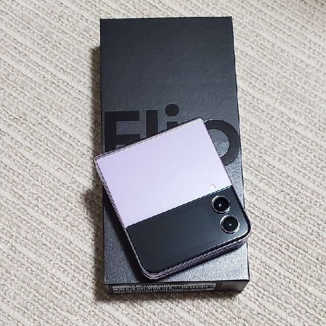 スマートフォン/携帯電話Galaxy Z Flip4 ボラパープル SM-F721C モバイル