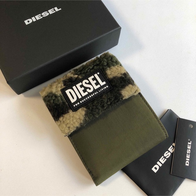 DIESEL ディーゼル 三つ折り財布 迷彩