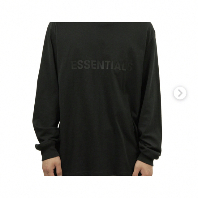 FEAR OF GOD - エッセンシャルズ ブラック ストレッチ リモロング