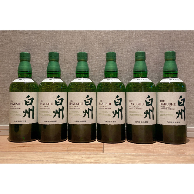 人気の雑貨がズラリ! サントリー 6本 ウイスキー 700ml 白州