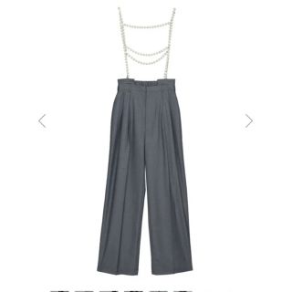 アメリヴィンテージ(Ameri VINTAGE)のDROP PEARL SUSPENDER PANTS(カジュアルパンツ)