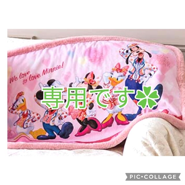 ディズニー好き!さま専用 ミニーベスティーズバッシュ ブランケット