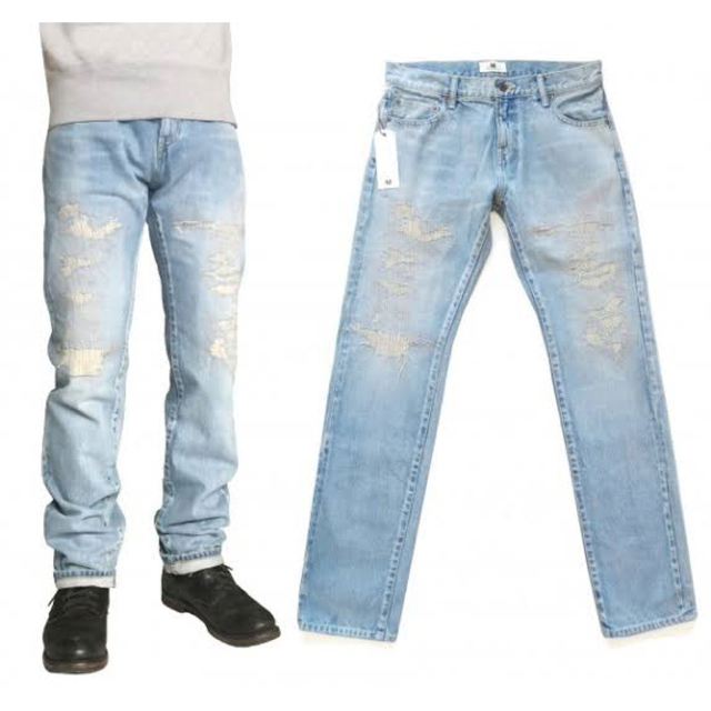 Mエム ICE WASH REPAIR DENIM