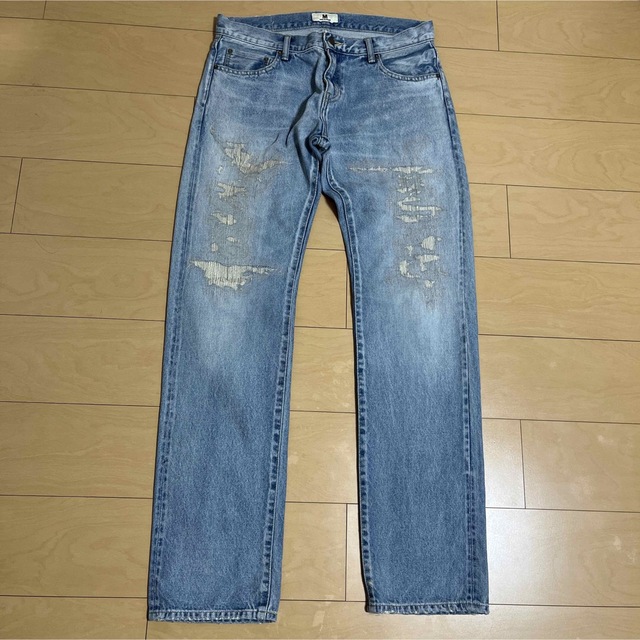 M(エム)のMエム ICE WASH REPAIR DENIM メンズのパンツ(デニム/ジーンズ)の商品写真