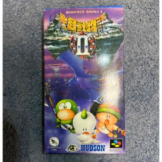 ハドソン(HUDSON)の美品　大貝獣物語II スーパーファミコンソフト(家庭用ゲームソフト)