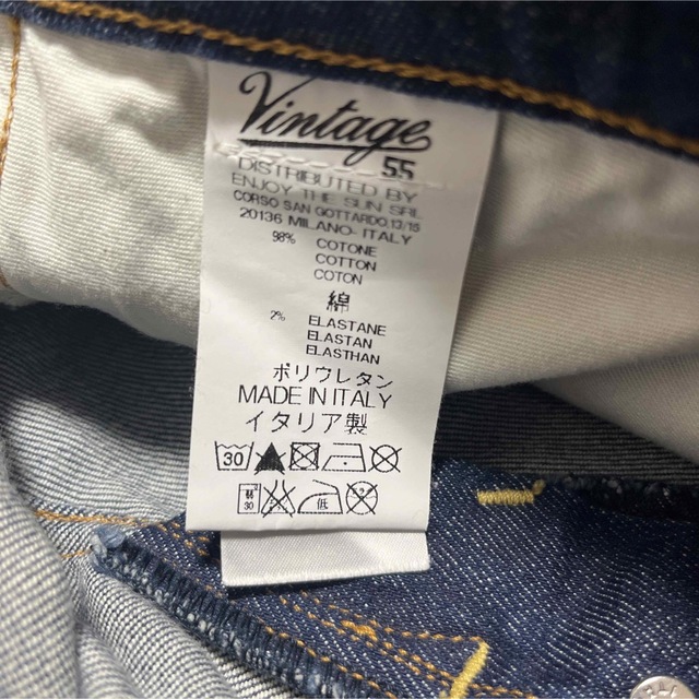 Vintage55 デニムパンツ (MADE IN ITALY)