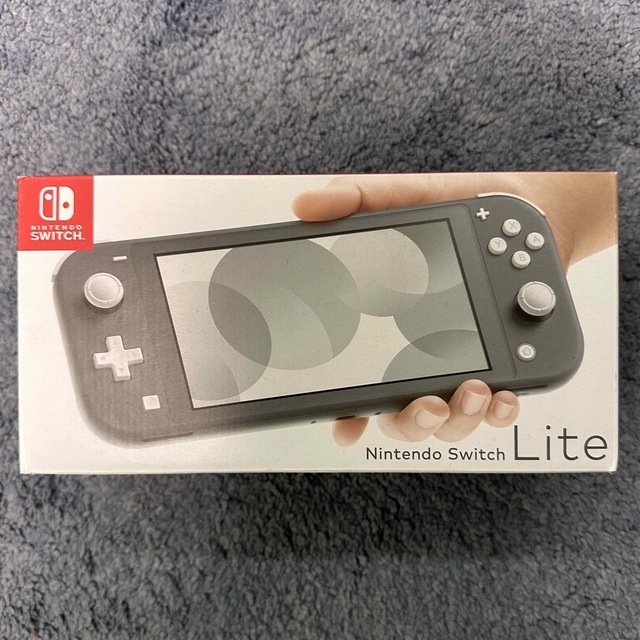 【値下げ・美品】Nintendo Switch light gray グレー 4