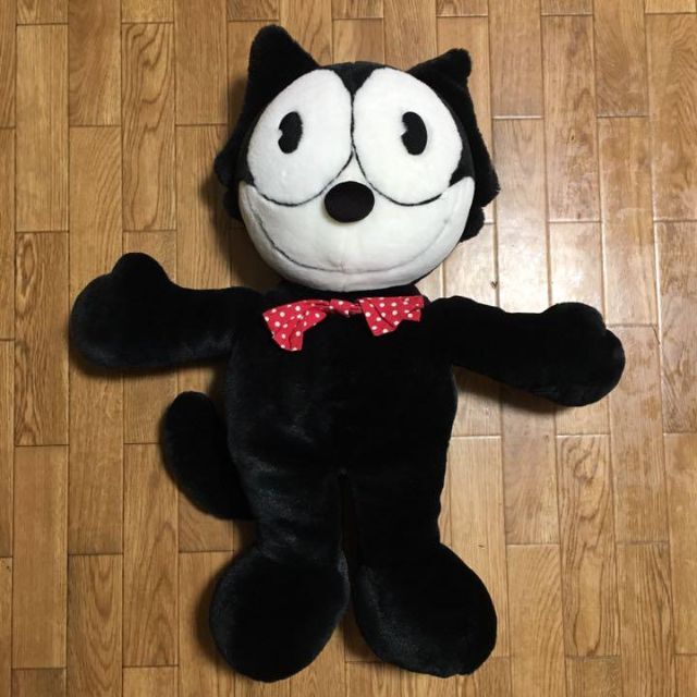 90s Felix the Cat ぬいぐるみ ヴィンテージ 約59センチ