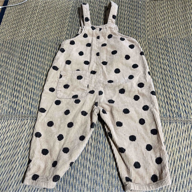 ZARA KIDS(ザラキッズ)のZARA ベビー　オーバーオール　86cm キッズ/ベビー/マタニティのベビー服(~85cm)(パンツ)の商品写真