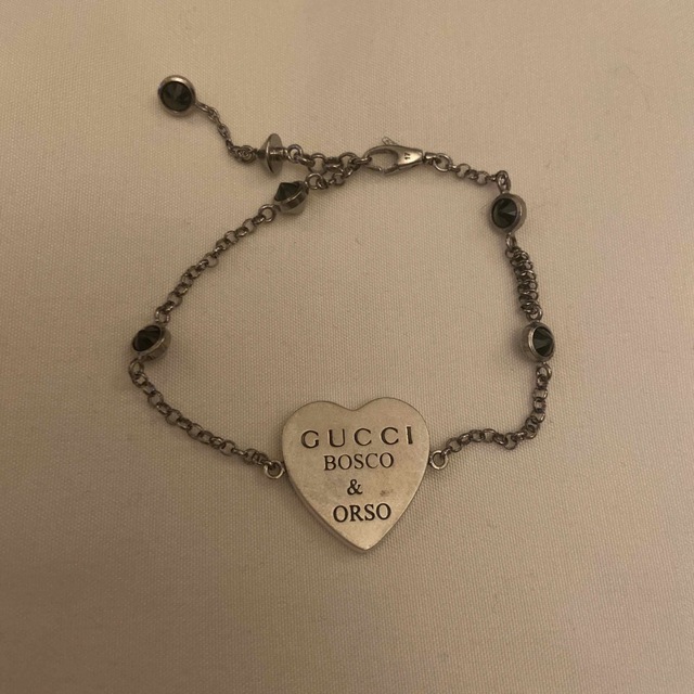 Gucci(グッチ)の【再再値下げ！】GUCCI ブレスレット シルバー レディースのアクセサリー(ブレスレット/バングル)の商品写真