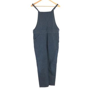 atelier naruse / アトリエナルセ | cotton denim salopette pants コットン デニム サロペット パンツ オーバーオール | 40 | インディゴ | レディース(サロペット/オーバーオール)