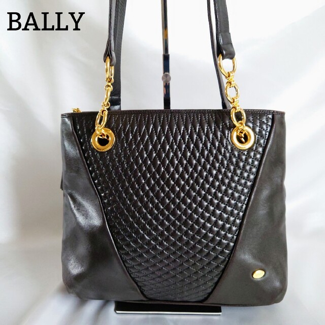 BALLY バリー　キルティング　トートバック　ハンドバック　ショルダーバック