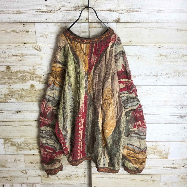 人気TOP coogi クージー 立体 編込み 3Dニット ecousarecycling.com