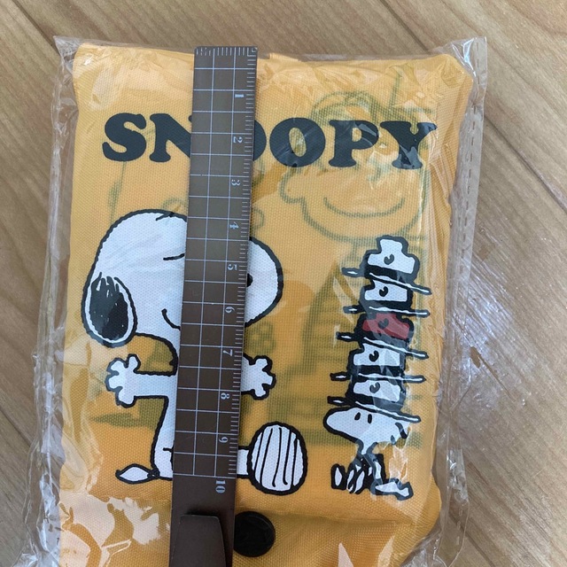 SNOOPY(スヌーピー)の【お値下げ♫】SNOOPY スヌーピー　エコバッグ/オレンジ レディースのバッグ(エコバッグ)の商品写真