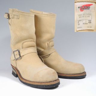 レッドウィング(REDWING)のPT99レッドウィング8268スエードエンジニアブーツ9269 PT91(ブーツ)