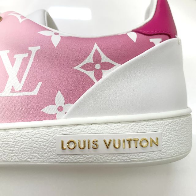 LOUIS VUITTON(ルイヴィトン)の5761 未使用 ヴィトン フロントローライン レザー モノグラム スニーカー レディースの靴/シューズ(スニーカー)の商品写真