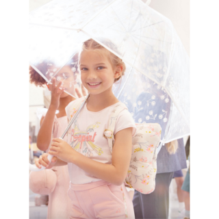 ボンポワン(Bonpoint)の新品未使用ビニール傘（幼児用）(傘)