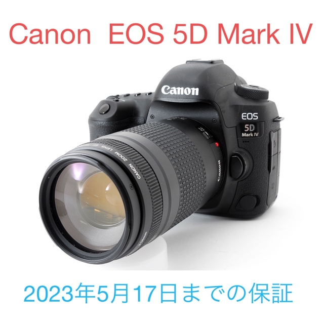 選ぶなら Canon - 【保証付】キャノン canon eos 5d mark iv望遠レンズ